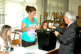 Artur Pais, o presidente da Junta de Ermesinde cessante, eleito pelo PSD/CDS h quatro anos, apelou ao voto nas listas do PS. (Foto: MV)