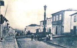 O conhecido Cruzeiro na Rua do Padro (Valongo) elevado a Monumento Nacional em 1910