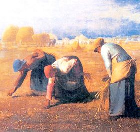 Pintura JEAN-FRANOIS MILLET