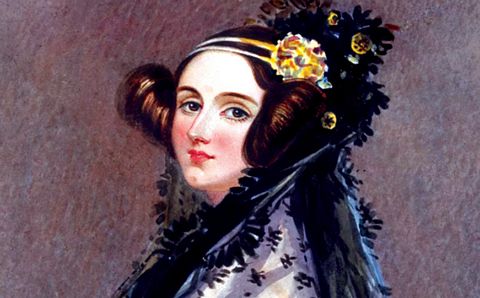 Augusta Ada Byron – condessa de Lovelace (dezembro 10, 1815 a novembro 27, 1852 Londres)