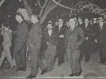 As autoridades locais no recinto da Feira Popular de Ermesinde (AVE2, 1963)