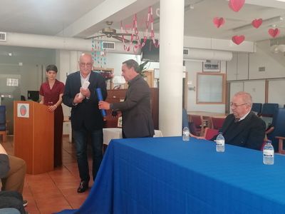 JORGE VIDEIRA RECEBE O DIPLOMA DE SÓCIO HONORÁRIO