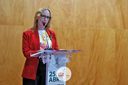 NGELA FERRAZ SER NOVAMENTE CANDIDATA  JUNTA DE ERMESINDE