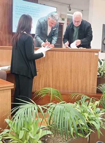 PROTOCOLO ASSINADO COM A UNI�O DESPORTIVA E RECREATIVA DA BELA