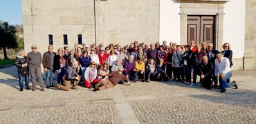 GRUPO DOS PARTICIPANTES DA USE NESTA VISITA (FOTO CARLOS COSTA)