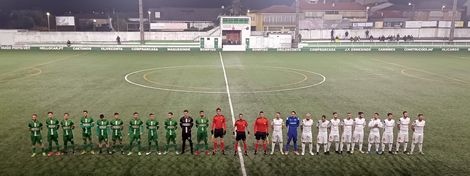 AS EQUIPAS DO LAVRENSE E DO ERMESINDE 1936 NO JOGO DA TAA DA AFP