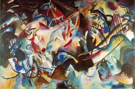 Composio VI, 1913, leo sobre tela, 195 x 300 S. Petersburgo, Ermitage