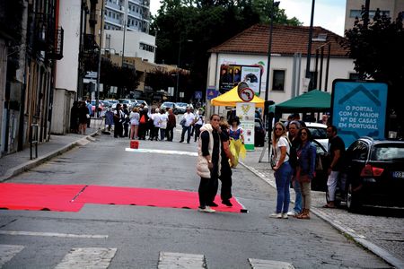 A Rua Ribeiro Teles sem carros