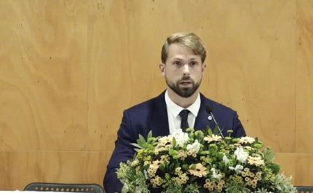 MIGUEL DE OLIVEIRA NA CONDUÇÃO DOS TRABALHOS ANTES DA ELEIÇÃO DA MESA DA AFE