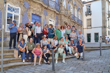 A VISITA AO PAL�CIO DO RAIO (BRAGA)